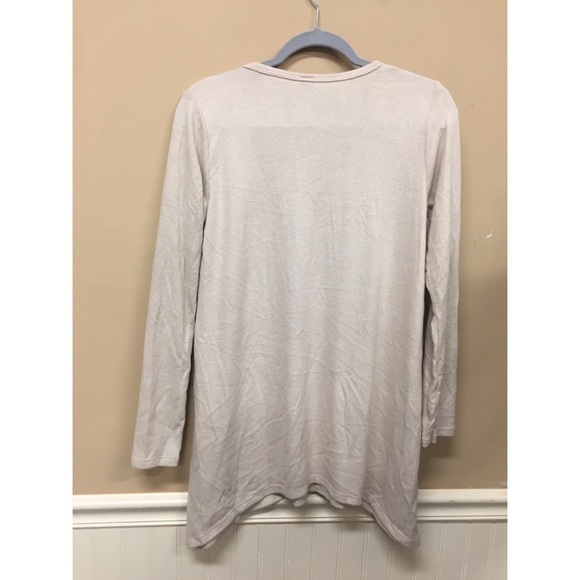 Go Couture Long Sleeve Top Leopard Print Heart - Picture 2 of 4